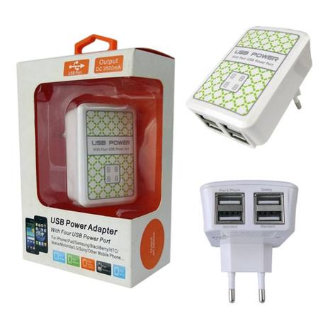 Carregador Usb Universal 4 Portas Viagem 15w IOS e Android - Exbom é ruim? Carregador Usb Universal 4 Portas Viagem 15w IOS e Android - Exbom é boa?
