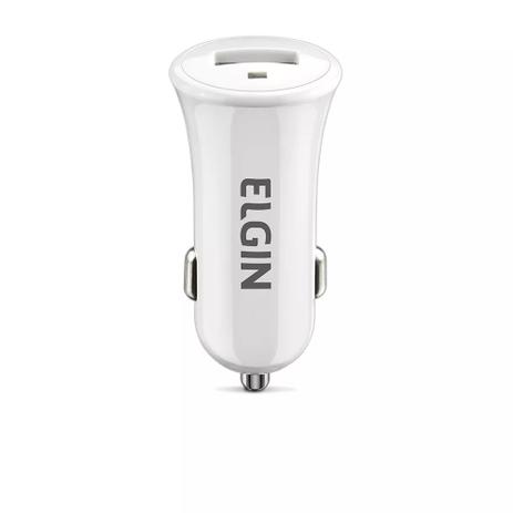 Carregador USB Veicular saída 5V 1A - Elgin Menor preço em Carregador USB Veicular saída 5V 1A - Elgin