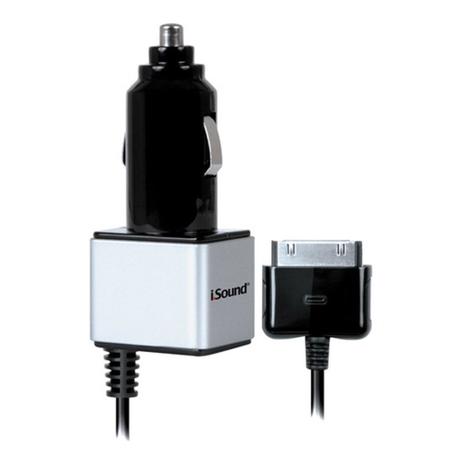 Carregador Veicular 30 Pinos Para iPhone iPad e iPod 2147 - iSound Menor preço em Carregador Veicular 30 Pinos Para iPhone iPad e iPod 2147 - iSound