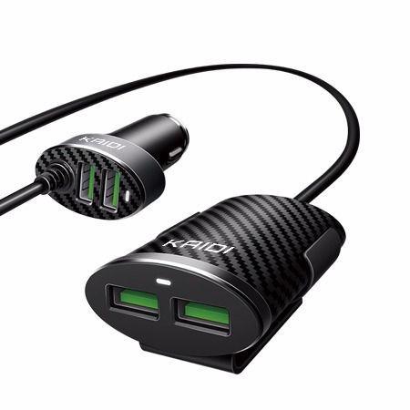 Carregador Veicular 4 Usb 5.1a - Kaidi Menor preço em Carregador Veicular 4 Usb 5.1a - Kaidi