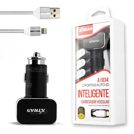 Carregador Veicular Auto ID De 2 USB 3.6A Xtrad - A1034 é boa?