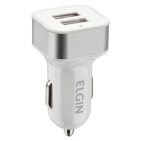 Carregador veicular automotivo 12v com 2 saídas usb 5v 2.1a - 84 Menor preço em Carregador veicular automotivo 12v com 2 saídas usb 5v 2.1a - 84