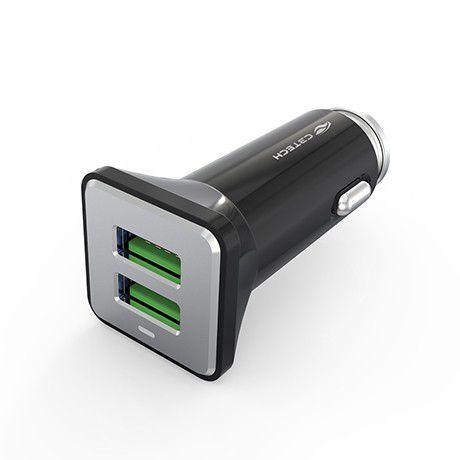 Carregador Veicular com 2 USB 4.2A Para Iphone UCV-L420BK C3 Tech Menor preço em Carregador Veicular com 2 USB 4.2A Para Iphone UCV-L420BK C3 Tech
