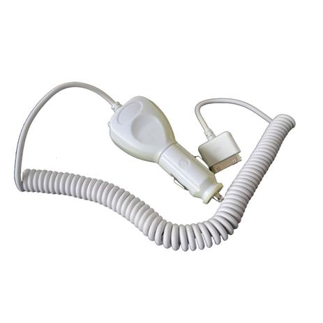 Carregador Veicular para Carga de IPhone, IPod e IPad 1,2 Metros, Cor Branca - Roxline 4.1.80 Menor preço em Carregador Veicular para Carga de IPhone, IPod e IPad 1,2 Metros, Cor Branca - Roxline 4.1.80