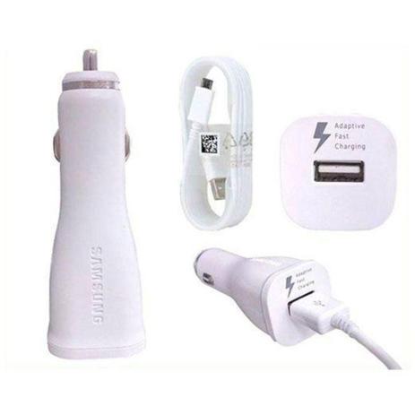 Carregador Veicular Samsung Fast Charge Micro usb Branco - Sg Menor preço em Carregador Veicular Samsung Fast Charge Micro usb Branco - Sg