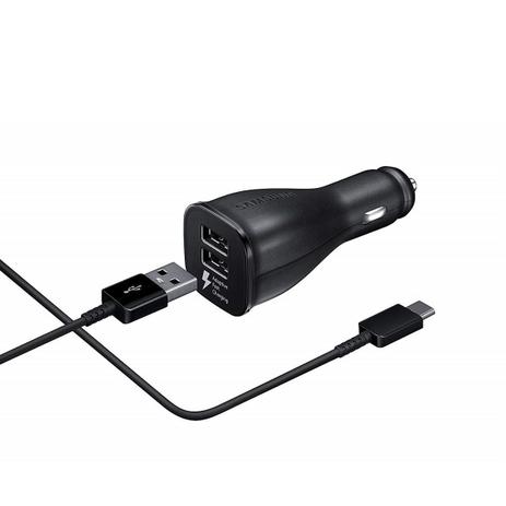 Carregador Veicular, Samsung Ultra Rapido, 2 Portas Usb Preto - Sg Menor preço em Carregador Veicular, Samsung Ultra Rapido, 2 Portas Usb Preto - Sg