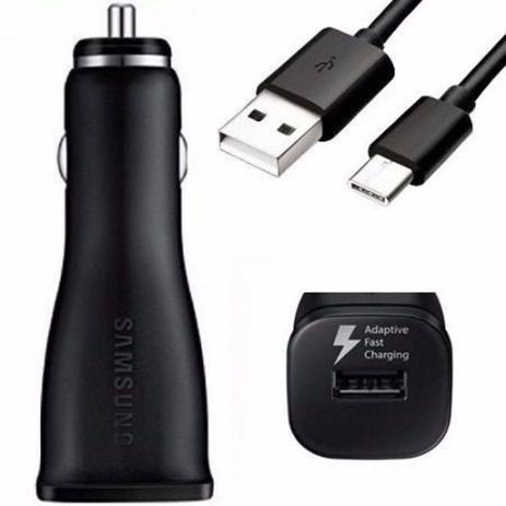 Carregador Veicular Turbo Samsung Note 8 com Cabo Type C - Preto Menor preço em Carregador Veicular Turbo Samsung Note 8 com Cabo Type C - Preto