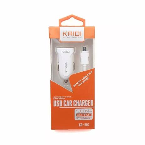 Carregador Veicular Turbo Usb Alta Velocidade Iphone 5 6 7 Kaidi KD-501 Menor preço em Carregador Veicular Turbo Usb Alta Velocidade Iphone 5 6 7 Kaidi KD-501