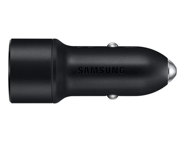 Carregador Veicular Ultrarápido (2 portas USB) - Preto - Samsung Menor preço em Carregador Veicular Ultrarápido (2 portas USB) - Preto - Samsung