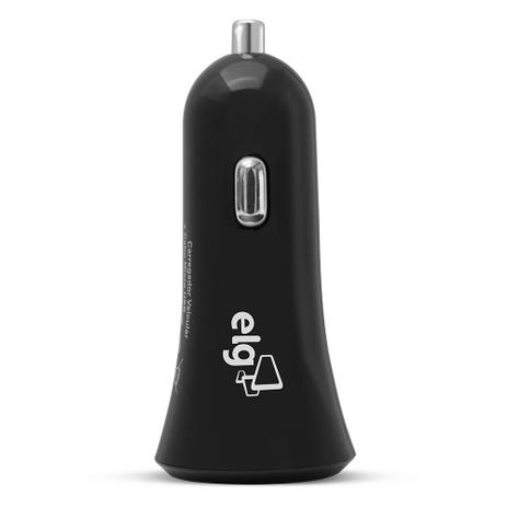 Carregador Veicular Universal 2 Saídas USB de 1A e 2.4A CC2S - Elg Menor preço em Carregador Veicular Universal 2 Saídas USB de 1A e 2.4A CC2S - Elg