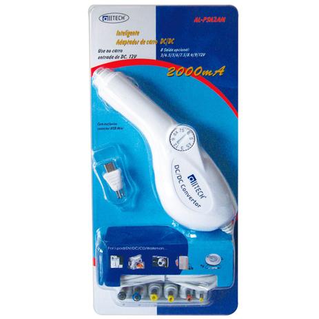 Carregador Veicular Universal 2a 12v Branco All Tech Menor preço em Carregador Veicular Universal 2a 12v Branco All Tech