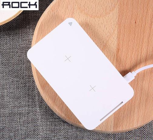 Carregador Veloz Stand Sem Fio W6 Pro da ROCK - 10W - Branco Menor preço em Carregador Veloz Stand Sem Fio W6 Pro da ROCK - 10W - Branco
