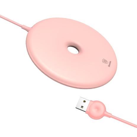 Carregador wireless baseus donut rosa é boa?
