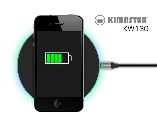 Carregador Wireless Kimaster kw-130 preto Menor preço em Carregador Wireless Kimaster kw-130 preto