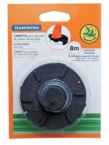 Carretel De 1 Fio De Nylon 8m - Tramontina Menor preço em Carretel De 1 Fio De Nylon 8m - Tramontina