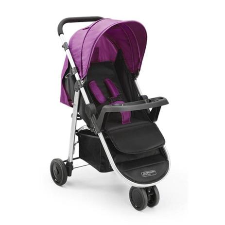Carrinho 3 rodas agile multikids baby bordo - bb528 Menor preço em Carrinho 3 rodas agile multikids baby bordo - bb528