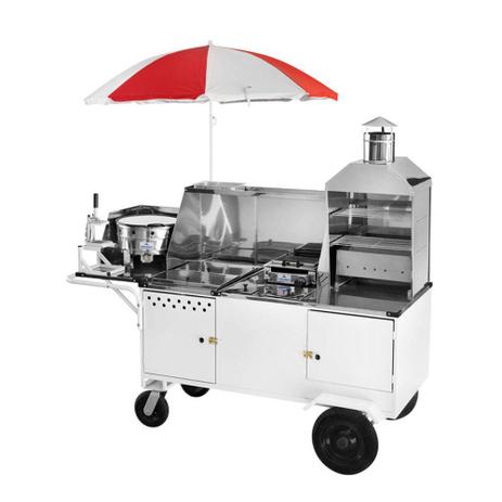 Carrinho 5 em 1 Armon Churrasco HotDog Lanche Salgado e Batata Frita Menor preço em Carrinho 5 em 1 Armon Churrasco HotDog Lanche Salgado e Batata Frita