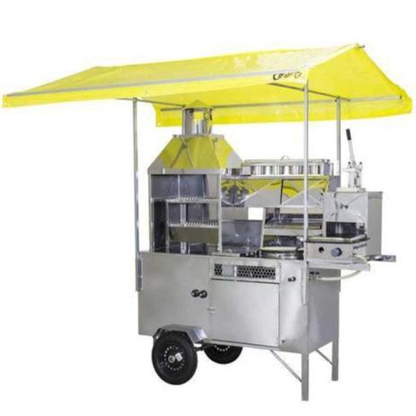 Carrinho 5 em 1 - Churrasco, Hot Dog, Pastel, Batata e Lanche - R2 Menor preço em Carrinho 5 em 1 - Churrasco, Hot Dog, Pastel, Batata e Lanche - R2