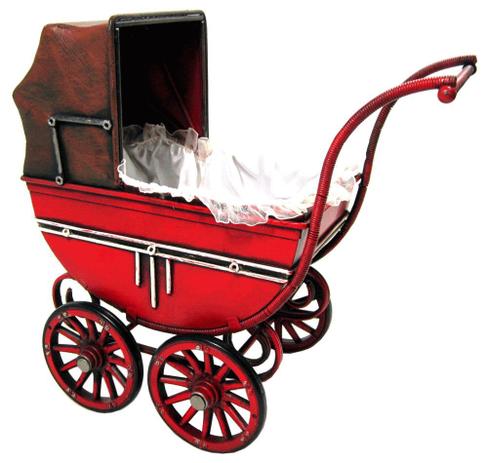 Carrinho Bebe 28cm Miniatura Metal Vintage Retro Decorativa Tok Vintage Carrinho De Bebe Magazine Luiza