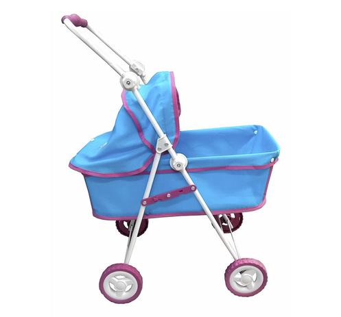Carrinho Berço Shine Princess Para Boneca Brinquedo Reborn - Azul Escuro - Horizonte Menor preço em Carrinho Berço Shine Princess Para Boneca Brinquedo Reborn - Azul Escuro - Horizonte