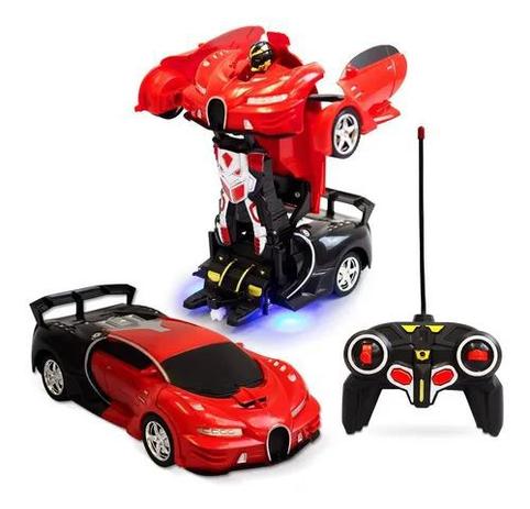 Carrinho Controle Remoto Com Bateria Recarregavel Vira Robo - carro robo Menor preço em Carrinho Controle Remoto Com Bateria Recarregavel Vira Robo - carro robo