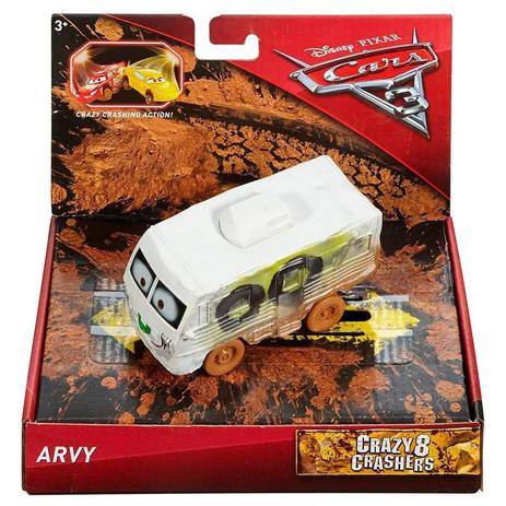 Carrinho - Crazy 8 Crashers - Disney Pixar - Cars 3 - Arvy Apmn - Mattel Menor preço em Carrinho - Crazy 8 Crashers - Disney Pixar - Cars 3 - Arvy Apmn - Mattel