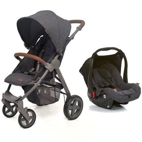 Carrinho De Bebê Avito Graphite Gray com Bebê Conforto Risus - Abc Design Menor preço em Carrinho De Bebê Avito Graphite Gray com Bebê Conforto Risus - Abc Design