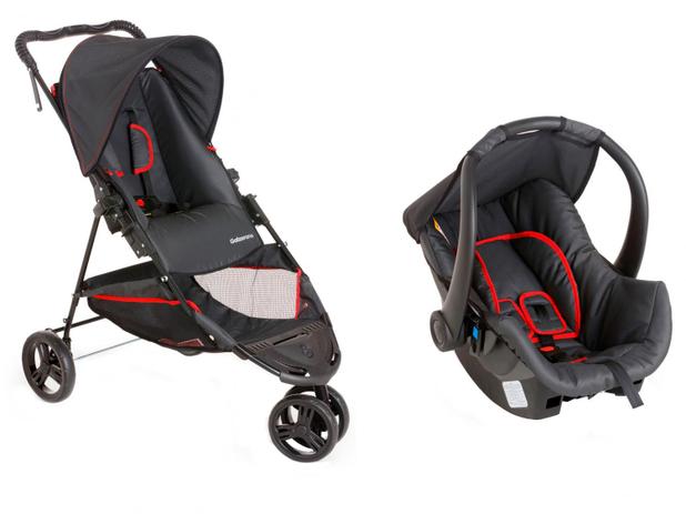 Carrinho de Bebê com Bebê Conforto Galzerano - Tivoli 3 Rodas de 0 a 15kg -  Carrinho de Bebê - Magazine Luiza