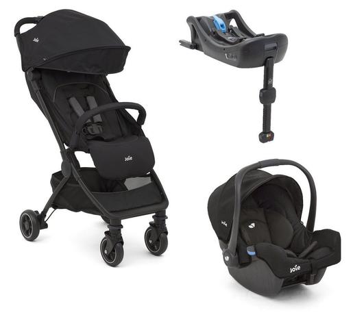 Carrinho De Bebe Com Bebe Conforto Pact Joie Preto Coal E Base Isofix No Magalu Magazine Luiza