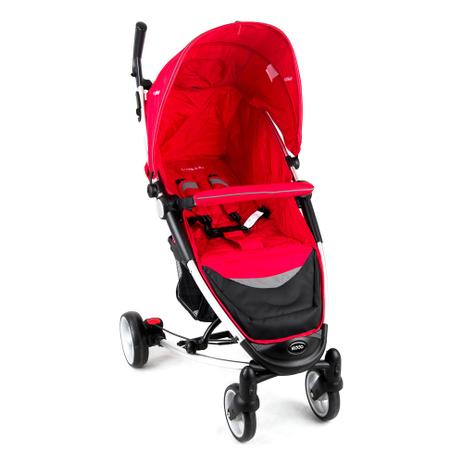 Carrinho de Bebê Helios Alumínio Lenox Multi Posições Vermelho Menor preço em Carrinho de Bebê Helios Alumínio Lenox Multi Posições Vermelho