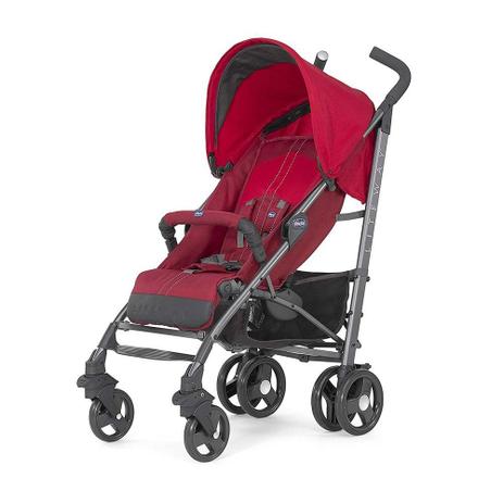 Carrinho De Bebe Liteway Basic 2 Red Vermelho Chicco Passeio Do Bebe Magazine Luiza