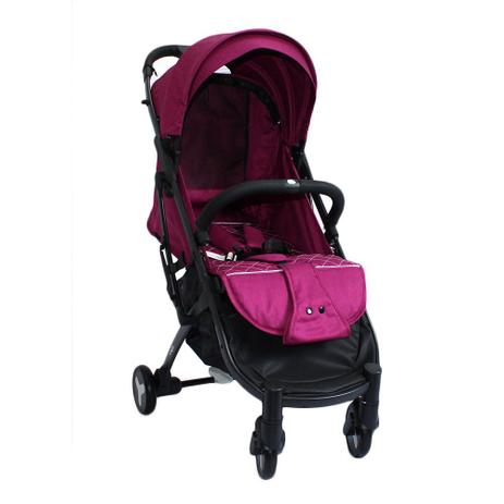 Menor preço em Carrinho de bebê luxo passeio vira maleta rodinha roxo - mc4901-r unica - Mega compras