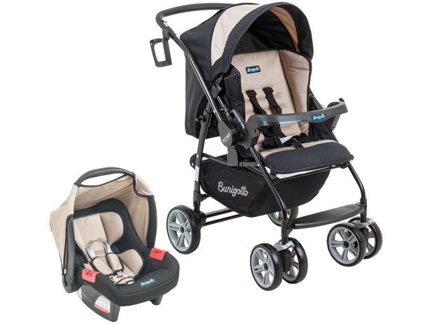 Carrinho de Bebê Passeio Burigotto Travel System - AT6 K Reclinável 4 Posiçõespara Crianças até 15kg Menor preço em Carrinho de Bebê Passeio Burigotto Travel System - AT6 K Reclinável 4 Posiçõespara Crianças até 15kg