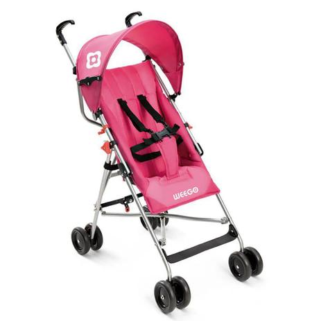 Carrinho de Bebê Passeio Reclinável Infantil Guarda-Chuva Way Weego De 6  Meses a 15Kg - Multikids Baby - Passeio do Bebê - Magazine Luiza
