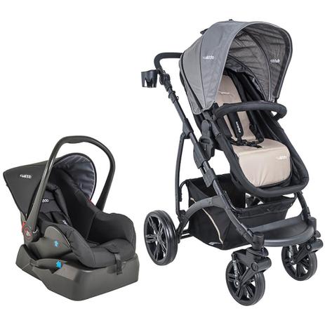 Carrinho de Bebê Travel System Kiddo Explorer Cappuccino + Base Menor preço em Carrinho de Bebê Travel System Kiddo Explorer Cappuccino + Base