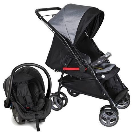 Carrinho de Bebê Travel System Maranello II + Cocoon Preto Galzerano Menor preço em Carrinho de Bebê Travel System Maranello II + Cocoon Preto Galzerano