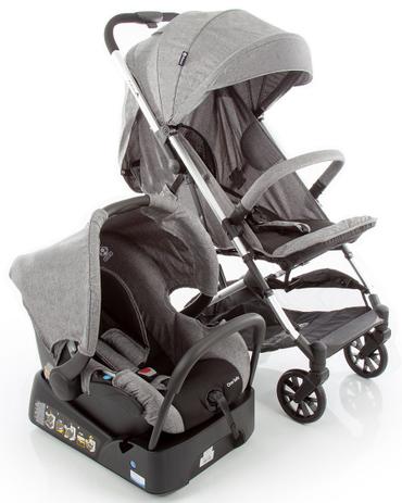 Carrinho de Bebê Travel System Skill Trio Grey Denim Safety - Safety 1st -  Passeio do Bebê - Magazine Luiza