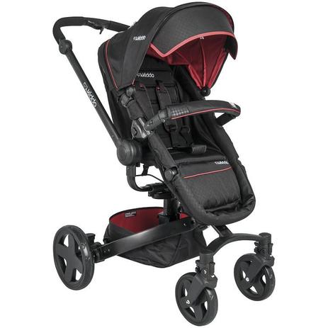 Carrinho kiddo vermelho e preto Clearance