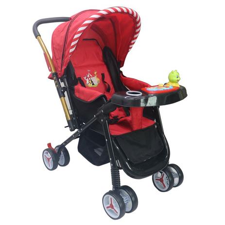 Carrinho De Bebe Vira Berço Alça Reversível Vermelho Deko é ruim? Carrinho De Bebe Vira Berço Alça Reversível Vermelho Deko é boa?