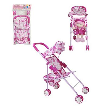 Carrinho de Boneca Baby Metal com Cobertura - Dm brasil Menor preço em Carrinho de Boneca Baby Metal com Cobertura - Dm brasil