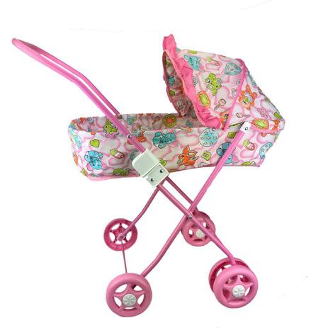 Carrinho de Boneca Berço Luxo Dobravel Lindo Estilo Reborn - Mep Menor preço em Carrinho de Boneca Berço Luxo Dobravel Lindo Estilo Reborn - Mep