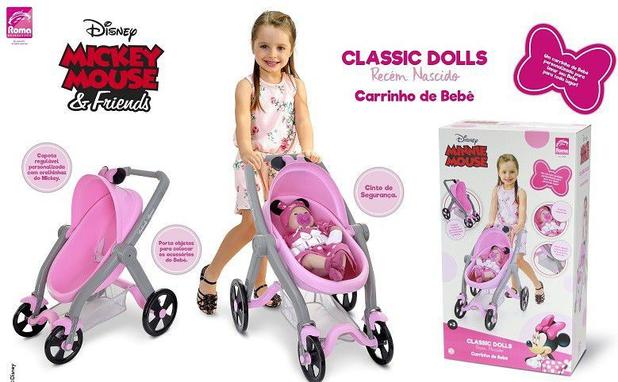 Carrinho De Boneca Classic Dolls Minnie Roma 5168 Carrinho De Boneca Magazine Luiza Carrinho De Boneca Classic Dolls Minnie Roma 5168 Carrinho De Boneca Magazine Luiza