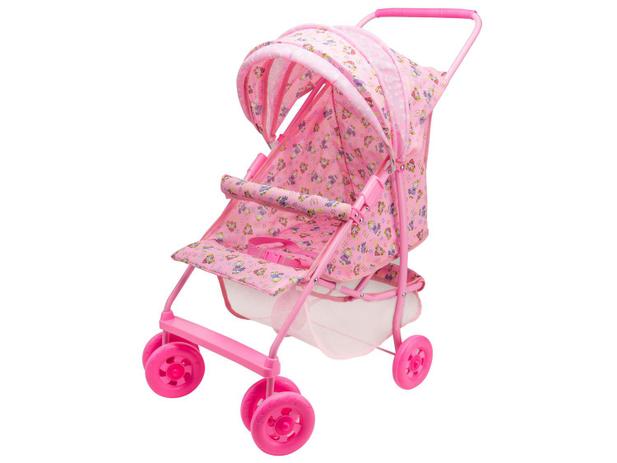 Carrinho de Boneca Milano Estilo Elise Rosa - Brinquedos Oliveira Menor preço em Carrinho de Boneca Milano Estilo Elise Rosa - Brinquedos Oliveira