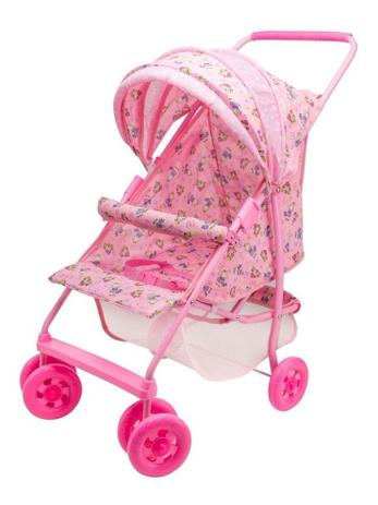 Carrinho De Boneca Rosa Reborn Brinquedos Oliveira - Bonecas e Acessórios - Magazine  Luiza