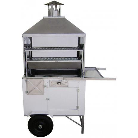 Carrinho de Churrasco Misto 80cm Churrasqueira - 11044 - R2 é boa?