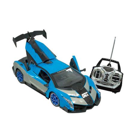 Menor preço em Carrinho de Controle Remoto Illusion Azul - Candide