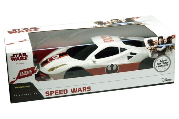 Carrinho de Controle Remoto - Speed Wars - The Resistance - Disney - Star Wars - Candide Menor preço em Carrinho de Controle Remoto - Speed Wars - The Resistance - Disney - Star Wars - Candide