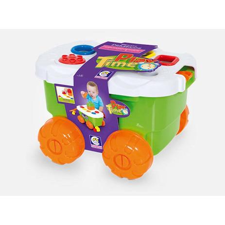 Carrinho De Formas Didaticas Play Time - Cotiplas Menor preço em Carrinho De Formas Didaticas Play Time - Cotiplas