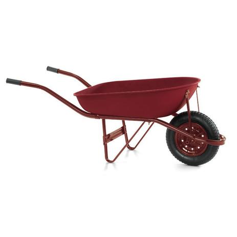 Carrinho de Mão 60 l Caçamba de Aço FISCHER Menor preço em Carrinho de Mão 60 l Caçamba de Aço FISCHER