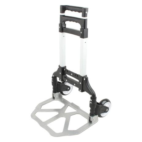 Carrinho de Mao Aluminio Para Transporte de Carga Dobravel Ate 80kg Compras Cor Preto (BSL-CAREA-4) - Braslu Menor preço em Carrinho de Mao Aluminio Para Transporte de Carga Dobravel Ate 80kg Compras Cor Preto (BSL-CAREA-4) - Braslu
